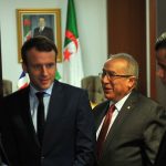 Emmanuel Macron reçu par Ramtane Lamamra à Alger ce lundi. New Press